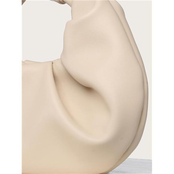 Women Evening Clutch Bag Small Hobo Handbag PU Leather Wedding Party Purse - Picture 4 of 7